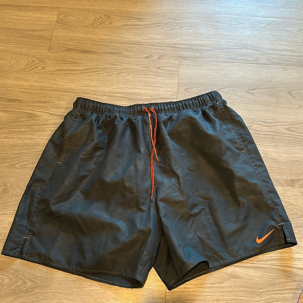 Nike swim trunks, mesh lining